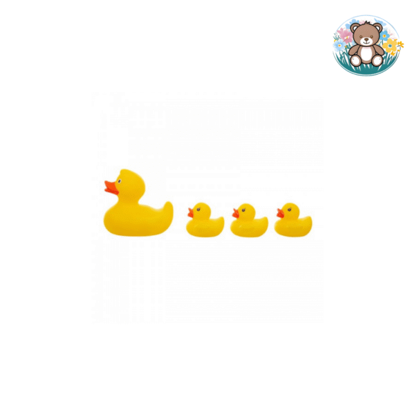A0162 (1) Jouets de bain canards 4pcs