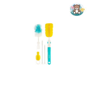 Lot de brosses à nettoyer les biberons, tétines et pailles