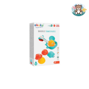 Panier avec jouets de bain
