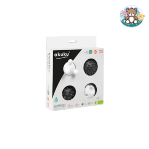 Boules sensorielles souples noir/blanc