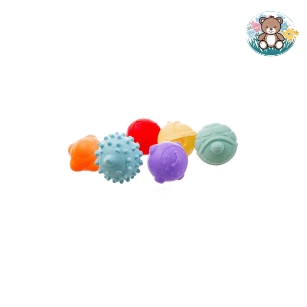 Lot de 6 balles sensorielles SOFT