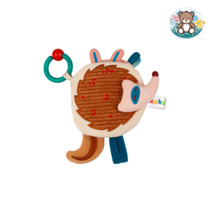Livre-peluche éducatif hérisson