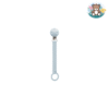 Attache sucette en silicone ruban