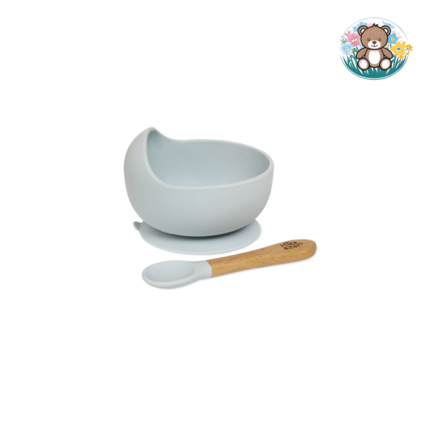 Bol avec ventouse + cuillère