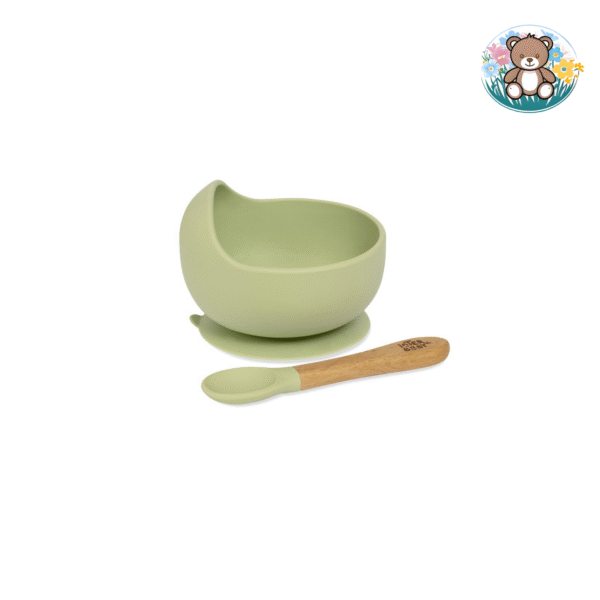 Bol avec ventouse + cuillère