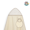 Cape de bain + Bavoir Etoiles