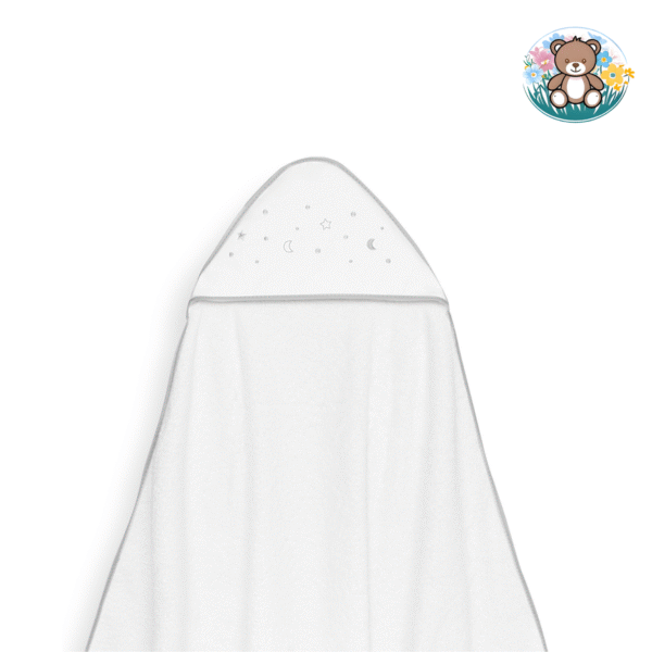 Cape de bain + Bavoir Etoiles