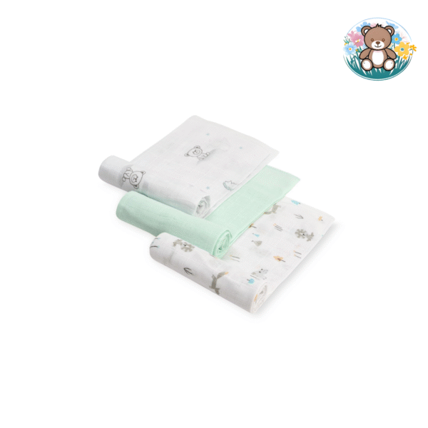 Lot de 3 langes Jungle