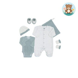 Trousseau de naissance - Vert sauge