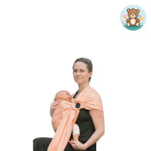Sling, écharpe sans nœud, coton bio