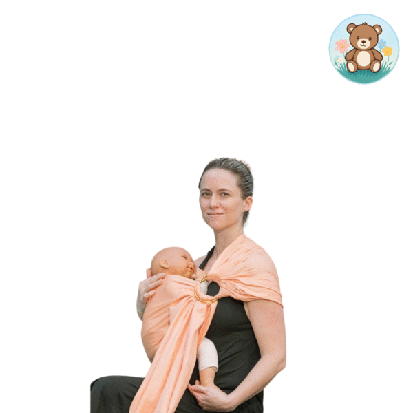 Sling, écharpe sans nœud, coton bio