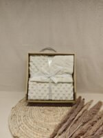 Coffret couverture minky douce bébé personnalisée prénom, 110*80cm polyester, cadeau naissance fille garçon – Image 8