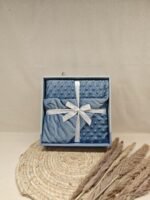 Coffret couverture minky douce bébé personnalisée prénom, 110*80cm polyester, cadeau naissance fille garçon – Image 9