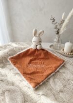 Doudou bébé personnalisé crochet doublé fourrure – Image 7