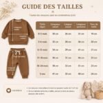 Ensemble pull et pantalon bébé brodé prénom, cadeau naissance baptême, tenue coton doux personnalisée – Image 13